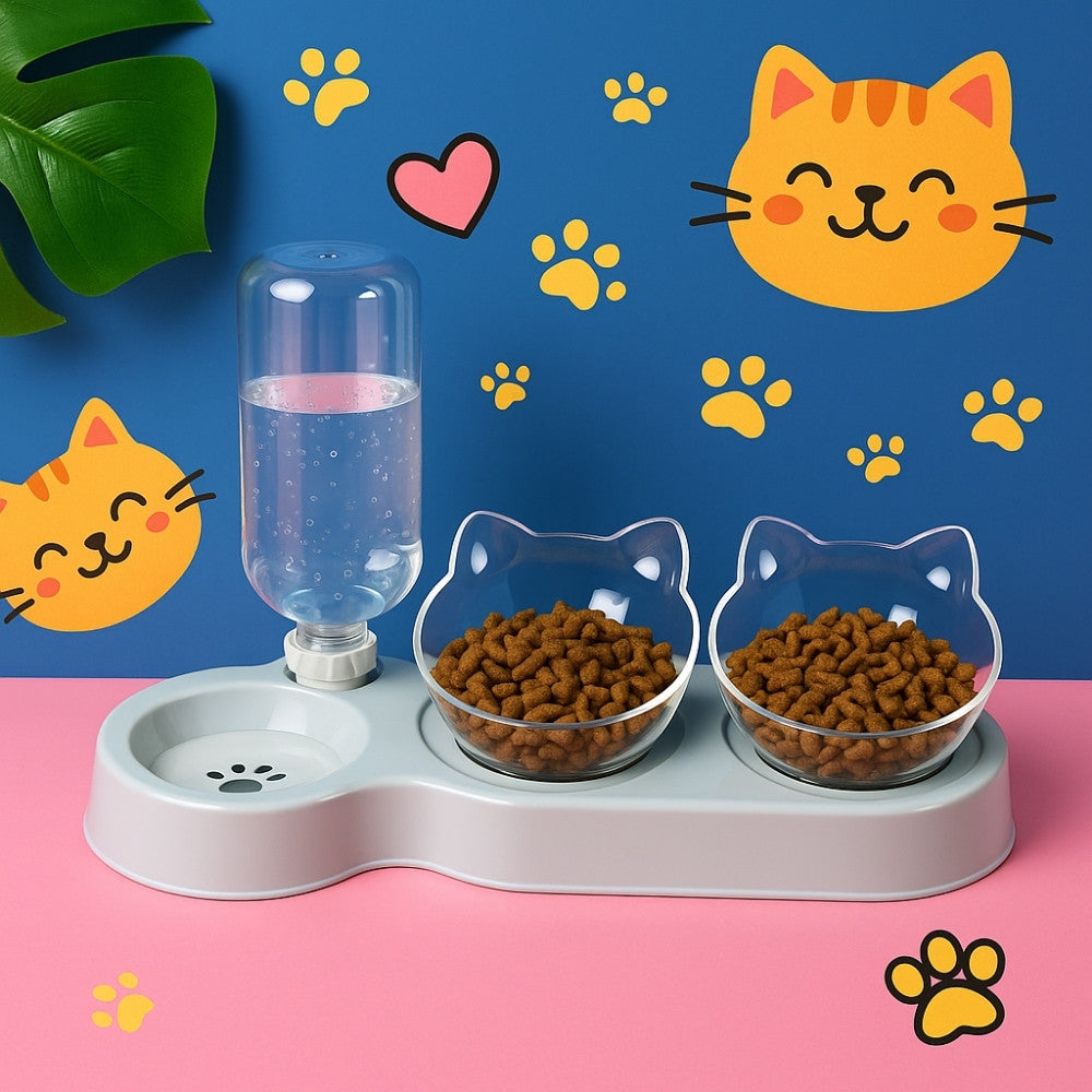 CATBOWL 3-i-1 Matskål