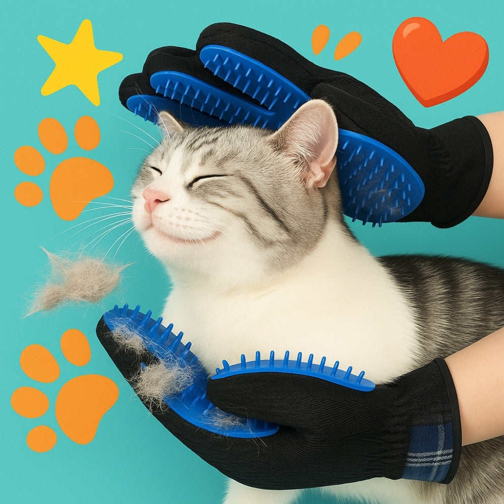 PETCARE Massagehandske